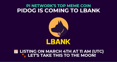 Pi Network Dog to Be Listed on LBank