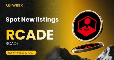 RCADE Network to Be Listed on WEEX