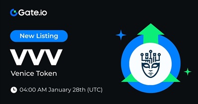 Venice Token to Be Listed on Gate.io