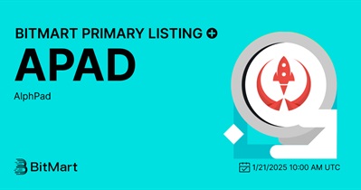 AlphPad to Be Listed on BitMart on January 21st