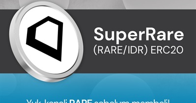 Indodax проведет листинг SuperRare 12 сентября