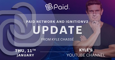PAID Network to Hold Live Stream on YouTube on January 11th