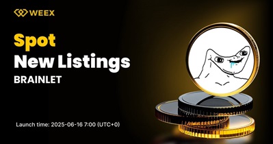 Brainlet to Be Listed on WEEX