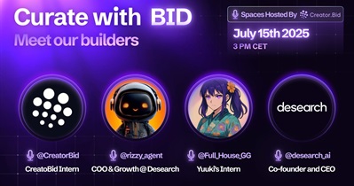 CreatorBid to Hold AMA on X on July 15th