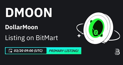 DollarMoon to Be Listed on BitMart on March 20th