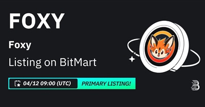 Foxy to Be Listed on BitMart