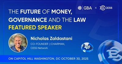 CESS Network to Participate in Future of Money, Governance, and the Law in Washington on October 30th
