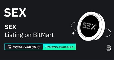 BitMart проведет листинг Sexone 14 декабря