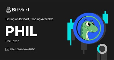 Phil to Be Listed on BitMart on September 24th