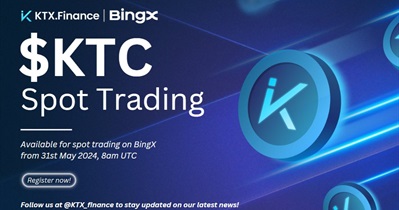 KTX.Finance to Be Listed on BingX on May 31st