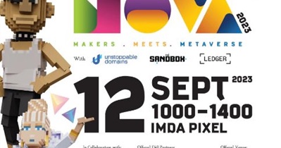 SAND to Participate in Nova 2023: Makers. Meets. Metaverse in Singapore on September 12th