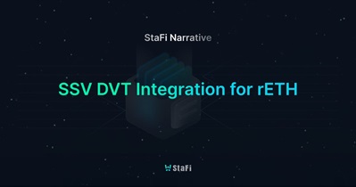 Stafi объявляет об интеграции с SSV Network