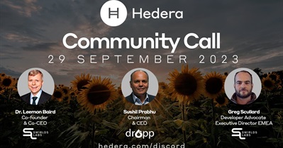 Hedera to Host Community Call on September 29th