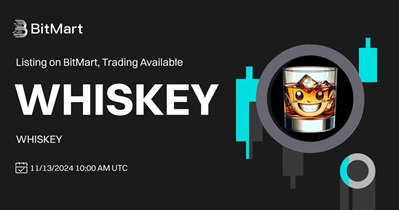 WHISKEY to Be Listed on BitMart on November 13th