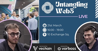 VeChain примет участие в «Untangling Web3» в Лондоне 21 марта