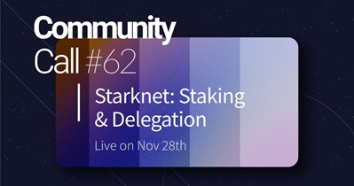 StarkNet to Host Community Call on November 28th