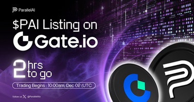 ParallelAI to Be Listed on Gate.io