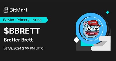 Baby Brett on Base to Be Listed on BitMart on July 8th