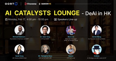 OORT to Participate in AI Catalysts Lounge in Hong Kong on February 17th