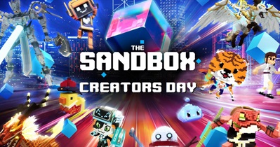 SAND to Host Creators Day in Hong Kong on November 3rd
