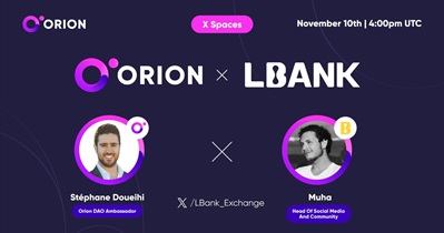 Orion Protocol совместно с LBank проведет АМА в Х
