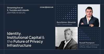Concordium проведет стрим в X, YouTube и LinkedIn 25 февраля
