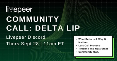 Livepeer to Host Community Call