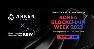 Arken Finance to Participate in Korean Blockchain Week in Seoul