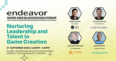 Yield Guild Games to Participate in Endeavor Vietnam in Ho Chi Minh City on September 25th