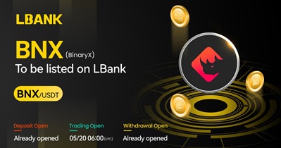 LBank проведет листинг BinaryX