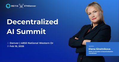 Metis примет участие в «Decentralized AI Summit» в Денвере 18 февраля