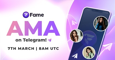 FAME AI проведет АМА в Telegram 7 марта