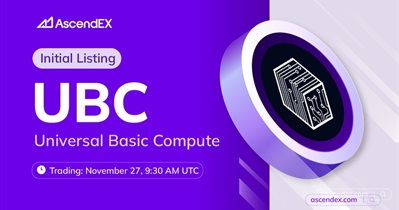 Universal Basic Compute to Be Listed on AscendEX