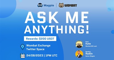 Wombat Exchange проведет АМА в X 24 августа