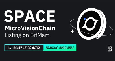 MicroVisionChain to Be Listed on BitMart on November 17th