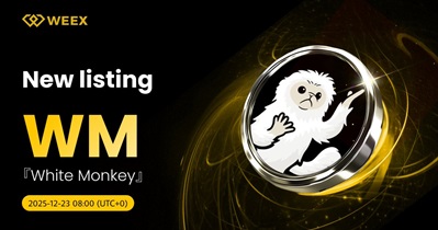 White Monkey to Be Listed on WEEX