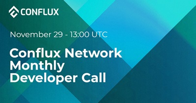 Conflux Token to Host Community Call on November 29th