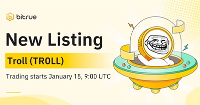 Troll to Be Listed on Bitrue on January 15th