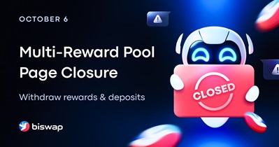 Biswap to Close Multi-Reward Pool Page on October 6th