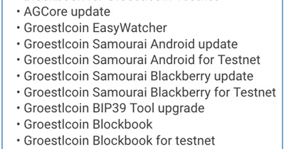 Android के लिए Groestlcoin Electrum v.3.2.3