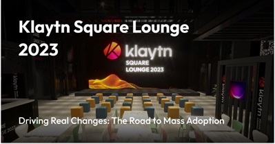 Klaytn Square Lounge 2023 sa Seoul, South Korea