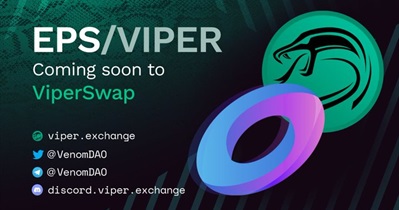 Новая торговая пара EPS / VIPER на бирже ViperSwap