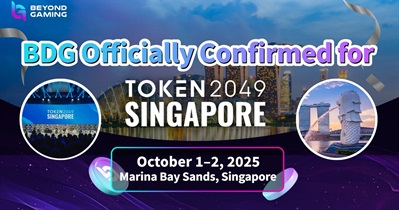 Beyond Gaming to Participate in TOKEN2049 in Singapore on October 1st