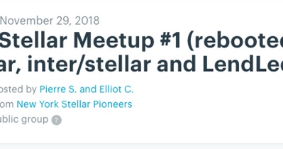 Встреча сообщества Stellar в Нью-Йорке, США