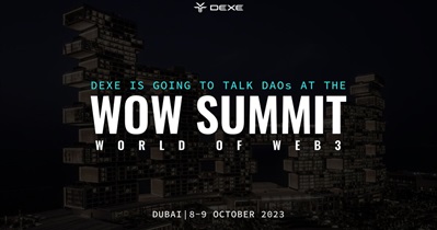 DeXe примет участие в «ABC Conclave 2023» в Дубае