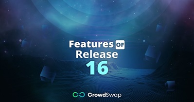 CrowdSwap v.16.0 출시