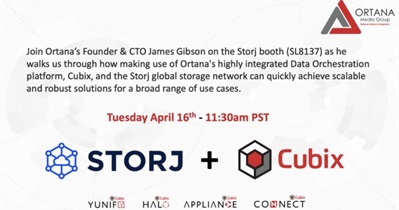 Storj to Participate in NAB Show in Las Vegas on April 16th