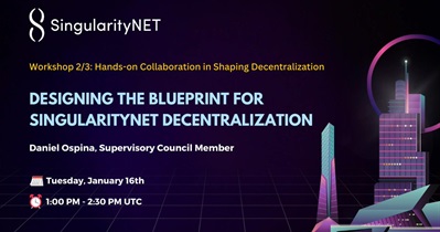 SingularityNET проведет вебинар 16 января