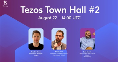 Tezos to Host Community Call on August 22nd