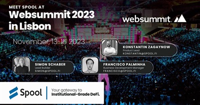 Spool DAO Token примет участие в «Web Summit 2023» в Лиссабоне 13 ноября
